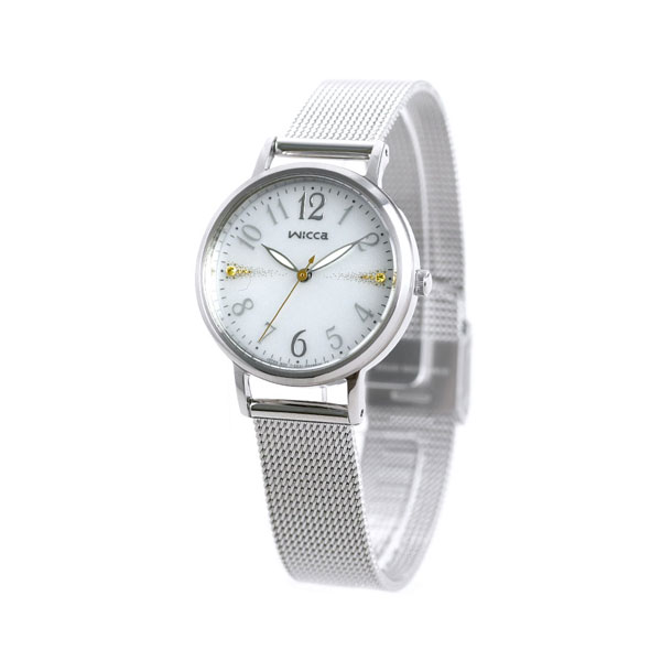 シチズン ウィッカ ソーラー レディース 腕時計 KP5-115-11 CITIZEN wicca シルバー 時計 ブランド おしゃれ 防水 軽い 華奢 かわいい プレゼント 女性 実用的