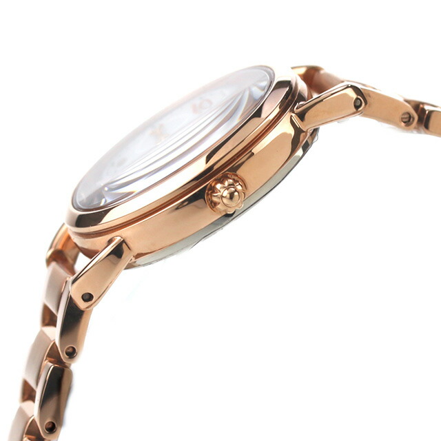 シチズン ウィッカ ベーシックモデル ソーラーテック 腕時計 レディース 替えベルト CITIZEN wicca KP6-065-11 アナログ ホワイト ピンクゴールド 白 ブランド おしゃれ 防水 軽い 華奢 かわいい プレゼント 女性 実用的