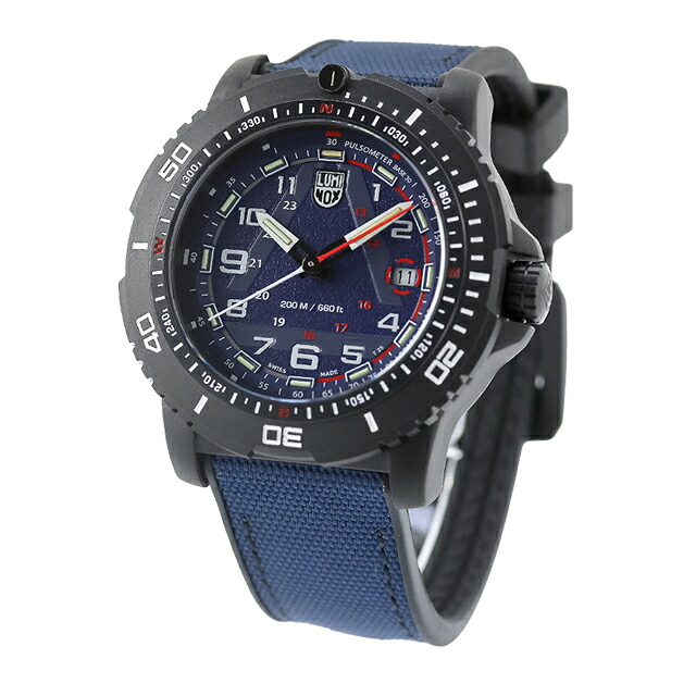 ルミノックス アイス・サー クォーツ 電池式 腕時計 ブランド メンズ LUMINOX 1083 アナログ ネイビー スイス製 おしゃれ 防水 文字盤 大きい プレゼント 男性 実用的