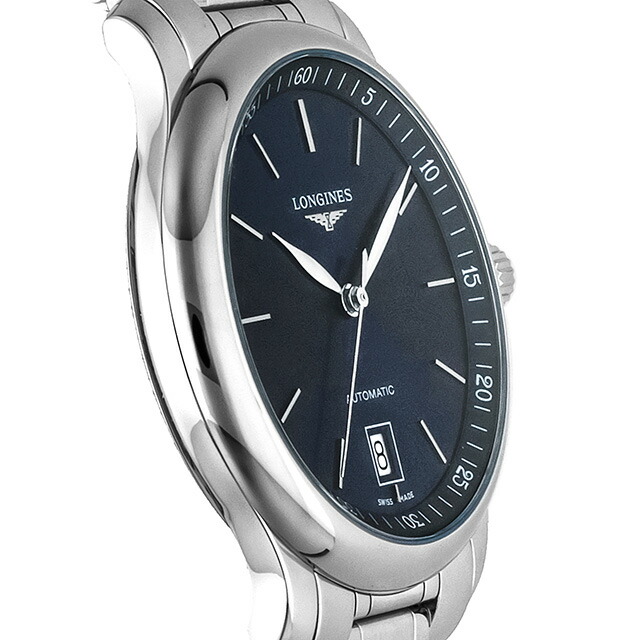 ロンジン マスターコレクション 自動巻き 腕時計 ブランド メンズ LONGINES L2.628.4.92.6 アナログ ブルー スイス製 おしゃれ 防水 プレゼント 男性 実用的