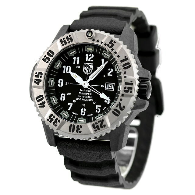 ルミノックス ミルスペックシリーズ クォーツ 電池式 腕時計 ブランド メンズ 替えベルト LUMINOX XL.3351.1.SET アナログ ブラック 黒 スイス製 おしゃれ 防水 文字盤 大きい プレゼント 男性 実用的