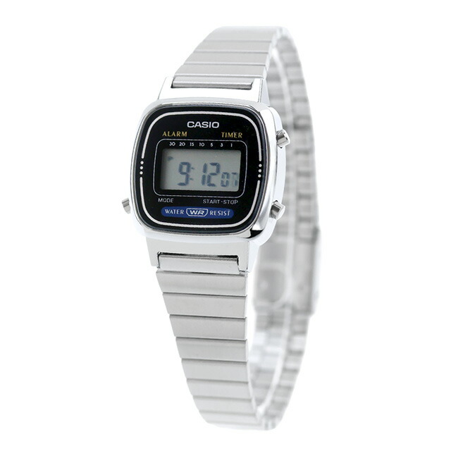 カシオ チープカシオ CASIO クォーツ 電池式 LA670WD-1 ビンテージ レディース チプカシ 腕時計 ブランド カシオ casio デジタル ブラック 黒 おしゃれ 防水 軽い 華奢 かわいい プレゼント 女性 実用的 学生 受験生 受験用 試験用 受験対応