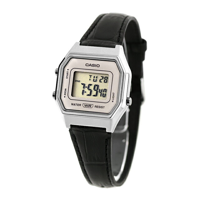 カシオ チープカシオ CASIO ヴィンテージ クォーツ 電池式 LA680WEL-1 海外モデル レディース チプカシ 腕時計 ブランド カシオ casio デジタル ライトグレー ブラック 黒 おしゃれ 防水 軽い 華奢 かわいい プレゼント 女性 実用的