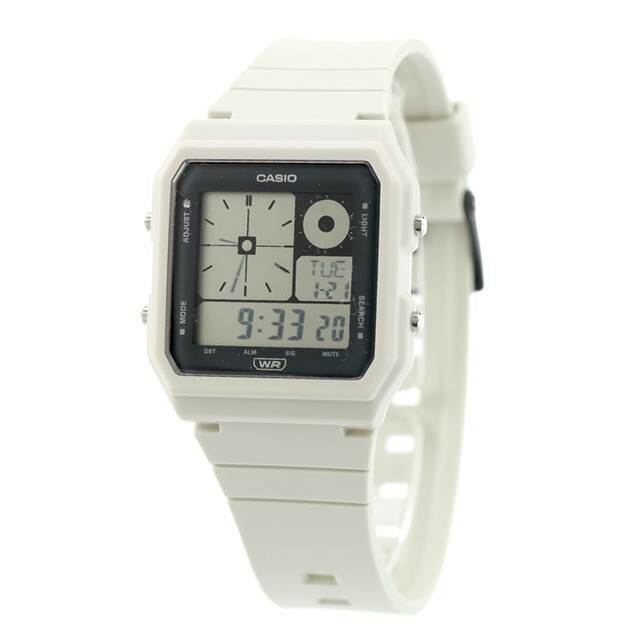 カシオ チープカシオ CASIO クォーツ 電池式 LF-20W-8A クラシック ユニセックス チプカシ 腕時計 ブランド カシオ casio デジタル グレー ホワイト 白 おしゃれ 防水 かわいい プレゼント 実用的 学生 受験生 受験用 試験用 受験対応