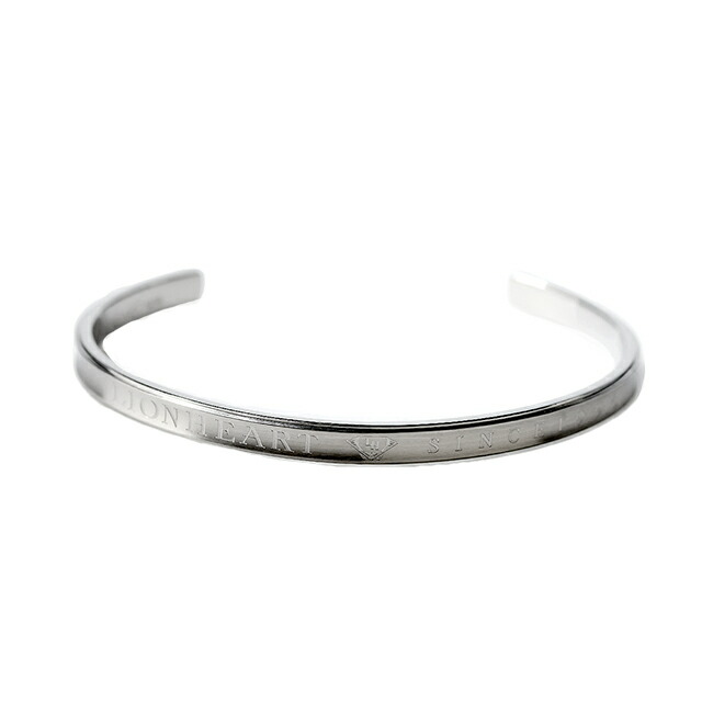 ライオンハート バングル メンズ ブランド LION HEART ステンレススチール LHMB003NS シルバー アクセサリー