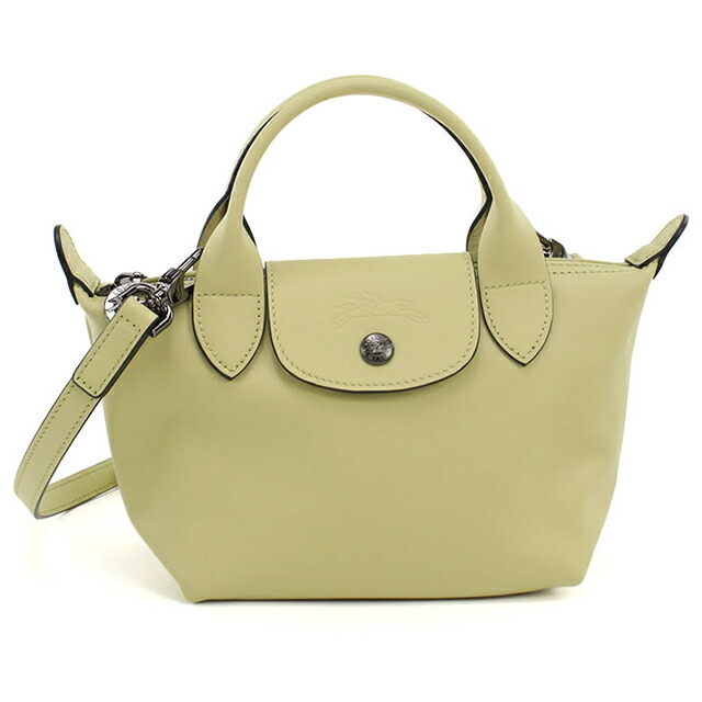 ロンシャン ハンドバッグ レディース ブランド Longchamp 2WAY レザー 1500 イエロー 軽量 小さめ 手提げ 高級 おしゃれ プレゼント 女性 実用的 かわいい