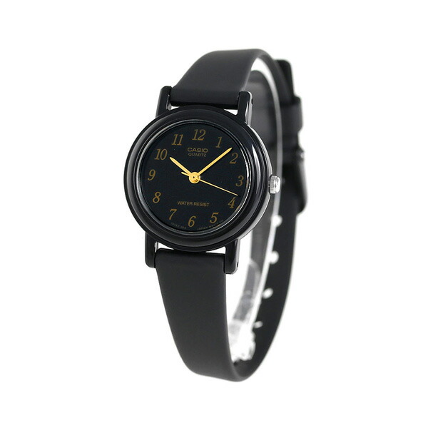 カシオ 腕時計 シンプル チープカシオ レディース LQ-139AMV-1LDF CASIO オールブラック チプカシ 時計 ブランド おしゃれ アナログ 防水 小さい 軽い かわいい プレゼント 女性 実用的 学生 受験生 受験用 試験用 受験対応
