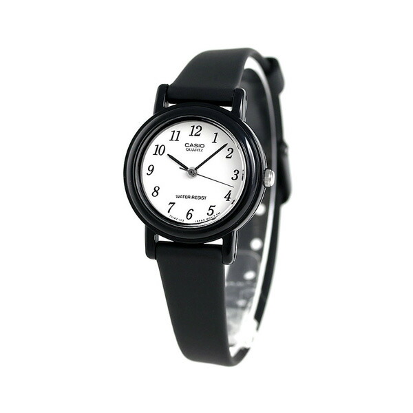 カシオ 腕時計 シンプル チープカシオ レディース LQ-139BMV-1BLDF CASIO ホワイト ブラック チプカシ 時計 ブランド おしゃれ アナログ 防水 小さい 軽い かわいい プレゼント 女性 実用的 学生 受験生 受験用 試験用 受験対応