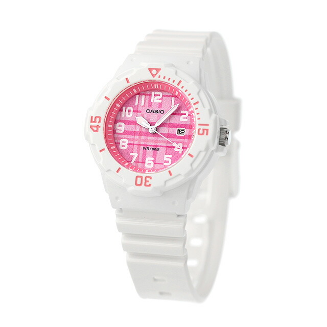 カシオ CASIO LRW-200H-4CV チプカシ 海外モデル ユニセックス メンズ レディース 腕時計 カシオ casio アナログ ピンク ホワイト 白 ブランド おしゃれ 防水 小さい 軽い かわいい プレゼント 実用的