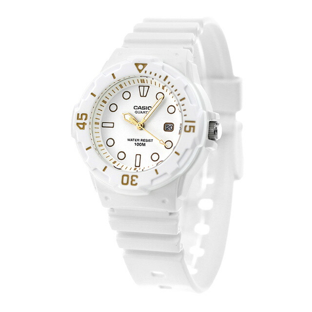 カシオ 腕時計 チープカシオ デイト 海外モデル ホワイト CASIO LRW-200H-7E2VDF チプカシ 時計 ブランド おしゃれ アナログ 防水 小さい 軽い かっこいい プレゼント 男性 実用的 学生 子供用 キッズ