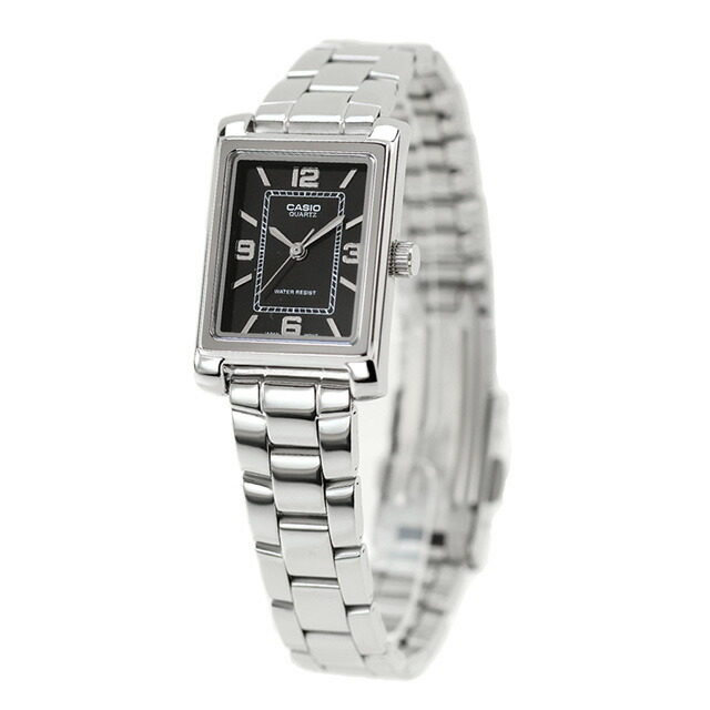 カシオ チープカシオ CASIO クォーツ 電池式 LTP-1234DD-1A スタンダード 海外モデル レディース チプカシ 腕時計 シンプル ブランド カシオ casio アナログ ブラック 黒 おしゃれ 防水 軽い 華奢 かわいい プレゼント 女性 実用的 学生 受験生 受験用 試験用 受験対応