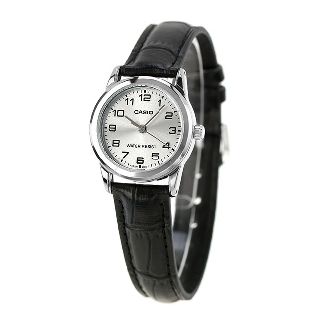 カシオ チープカシオ CASIO クォーツ 電池式 LTP-V001L-7B スタンダード 海外モデル レディース チプカシ 腕時計 シンプル ブランド カシオ casio アナログ シルバー おしゃれ 防水 軽い 華奢 かわいい プレゼント 女性 実用的 学生 受験生 受験用 試験用 受験対応