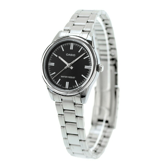 カシオ CASIO LTP-V005D-1A アナログ チプカシ 海外モデル レディース 腕時計 カシオ casio アナログ ブラック 黒 ブランド おしゃれ 防水 小さい 軽い かわいい プレゼント 女性 実用的