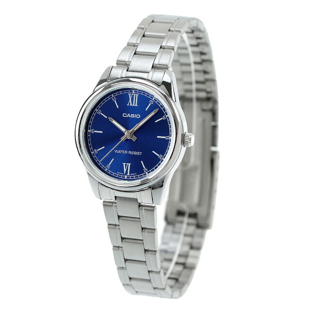 カシオ CASIO LTP-V005D-2B2 スタンダード チプカシ 海外モデル レディース 腕時計 カシオ casio アナログ ブルー ブランド おしゃれ 防水 小さい 軽い かわいい プレゼント 女性 実用的
