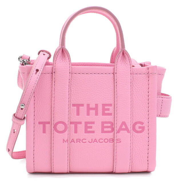 マーク・ジェイコブス トートバッグ レディース MARC JACOBS THE MICRO TOTE レザー ベトナム H053L01RE22 FLURO CANDY PINK ピンク系 バッグ 軽量 手提げ ブランド 高級 おしゃれ プレゼント 女性 実用的 かわいい