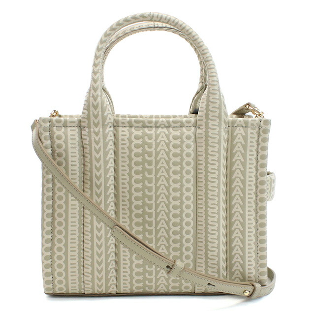 マーク・ジェイコブス トートバッグ レディース MARC JACOBS THE MINI TOTE レザー ベトナム 2S3HTT001H03 KHAKI カーキ ベージュ系 バッグ 軽量 手提げ ブランド 高級 おしゃれ プレゼント 女性 実用的 かわいい