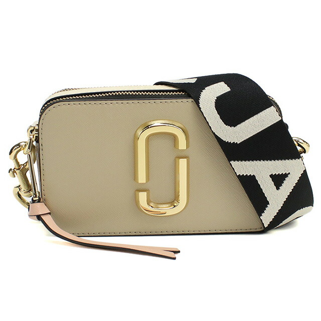 マーク・ジェイコブス 斜め掛け ショルダーバッグ レディース MARC JACOBS THE SNAPSHOT ベトナム 2S3HCR500H03 KHAKI MULTI ベージュ系 マルチカラー バッグ 斜めがけ ブランド 高級 おしゃれ プレゼント 女性 実用的 かわいい