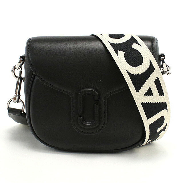 マーク・ジェイコブス 斜め掛け ショルダーバッグ レディース MARC JACOBS THE SMALL SADDLE BAG レザー ベトナム 2S3HMS003H03 BLACK ブラック バッグ 斜めがけ ブランド 高級 おしゃれ プレゼント 女性 実用的 かわいい