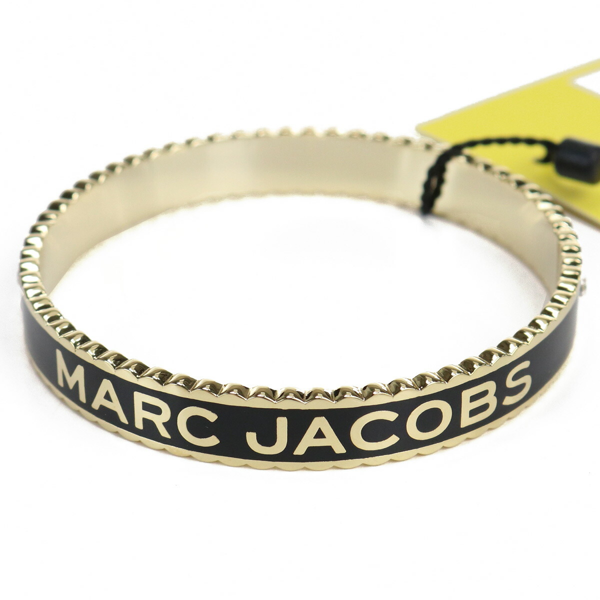 マーク・ジェイコブス バングル レディース MARC JACOBS メタル J105MT7PF22 BLACK-GOLD ブラック ジュエリーアクセサリー