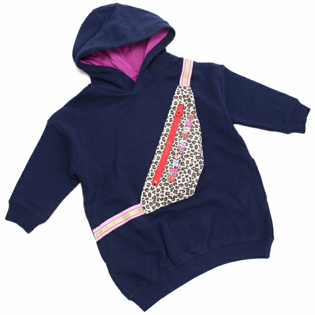 子供服 キッズ 女の子 男の子 高級 ブランド 出産祝い ギフト おしゃれ マークジェイコブス パーカー ベビー MARC JACOBS W12413 NAVY ネイビー系 ウェア 選べるモデル