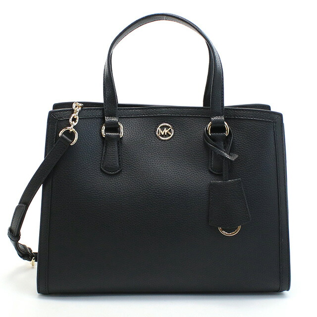 マイケル・コース トートバッグ レディース MICHAEL KORS CHANTAL レザー バングラデシュ 30F2G7CS2T BLACK ブラック バッグ 軽量 手提げ ブランド 高級 おしゃれ プレゼント 女性 実用的 かわいい