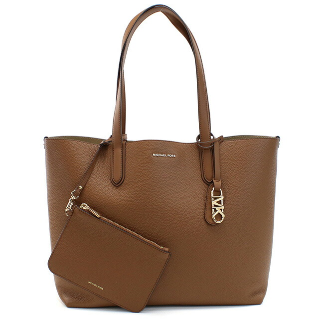 マイケル・コース トートバッグ レディース MICHAEL KORS ELIZA レザー バングラデシュ 30F3GZAT4T LUGGAGE ブラウン系 バッグ 軽量 手提げ ブランド 高級 おしゃれ プレゼント 女性 実用的 かわいい