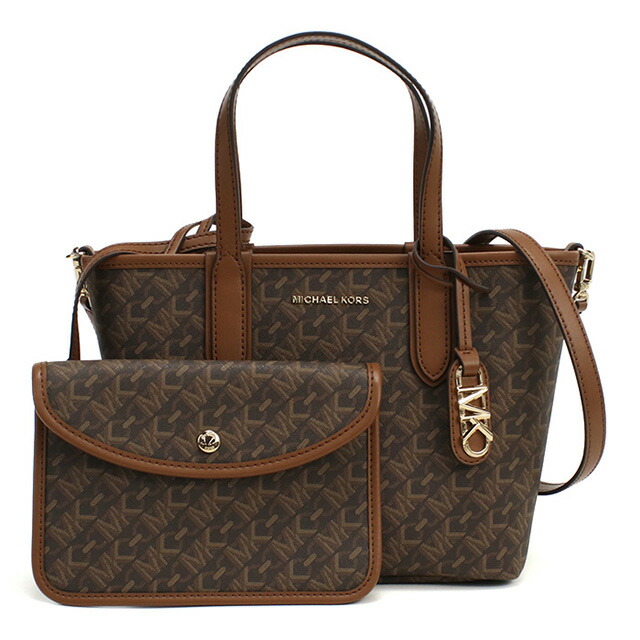 マイケル・コース トートバッグ レディース ブランド MICHAEL KORS ELIZA カンボジア 30R4GZAT0B BRN-LUGGAGE ブラウン系 バッグ 軽量 手提げ 高級 おしゃれ プレゼント 女性 実用的 かわいい