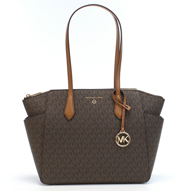 マイケルコース トートバッグ レディース ブランド MICHAEL KORS MARILYN 30S2G6AT2B ブラウン バッグ 軽量 手提げ 高級 おしゃれ プレゼント 女性 実用的 かわいい