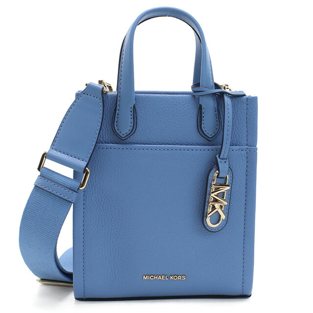 マイケル・コース ハンドバッグ レディース MICHAEL KORS GIGI レザー インドネシア 32R4G3GC4L FRENCH BLUE ブルー系 バッグ 軽量 小さめ 手提げ ブランド 高級 おしゃれ プレゼント 女性 実用的 かわいい