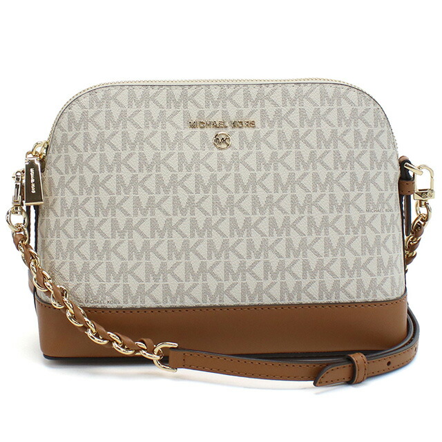 マイケル・コース 斜め掛け ショルダーバッグ レディース ブランド MICHAEL KORS JET SET CHARM フィリピン 32T1GT9C3B VANILLA-ACRN ホワイト系 バッグ