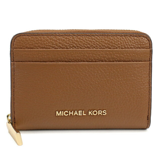 マイケル・コース 小銭入れ レディース ブランド MICHAEL KORS JET SET レザー インドネシア 32T4GJ6Z5L LUGGAGE ブラウン系 財布