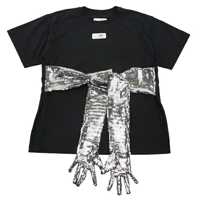 エムエムシックス 半袖Tシャツ レディース ブランド MM6 S52GC0358 ブラック ウェア 選べるモデル