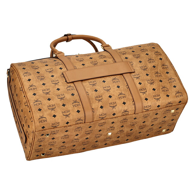 MCM ボストンバッグ メンズ レディース ブランド MCM KOREA MMVAAVY02 CO001 ブラウン