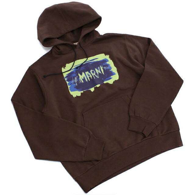 マルニ パーカー メンズ ブランド MARNI ポルトガル FUMU0073P1 ブラウン系 ウェア 選べるモデル プレゼント 実用的