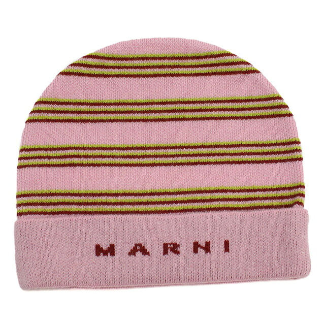 マルニ ニットキャップ キッズ ブランド MARNI M01238 ピンク 帽子 選べるモデル