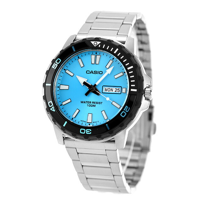 カシオ チープカシオ CASIO アウトドア クォーツ 電池式 MTD-125D-2A3V スタンダード 海外モデル メンズ チプカシ 腕時計 ブランド カシオ CASIO アウトドア アナログ ブルー おしゃれ 防水 小さい 軽い かわいい プレゼント 実用的