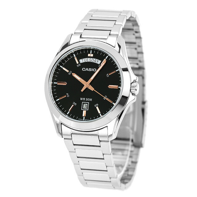 カシオ チープカシオ CASIO クォーツ 電池式 MTP-1370D-1A2V スタンダード 海外モデル メンズ チプカシ 腕時計 シンプル ブランド カシオ casio アナログ ブラック 黒 おしゃれ 防水 小さい 軽い かわいい プレゼント 実用的 学生 受験生 受験用 試験用 受験対応