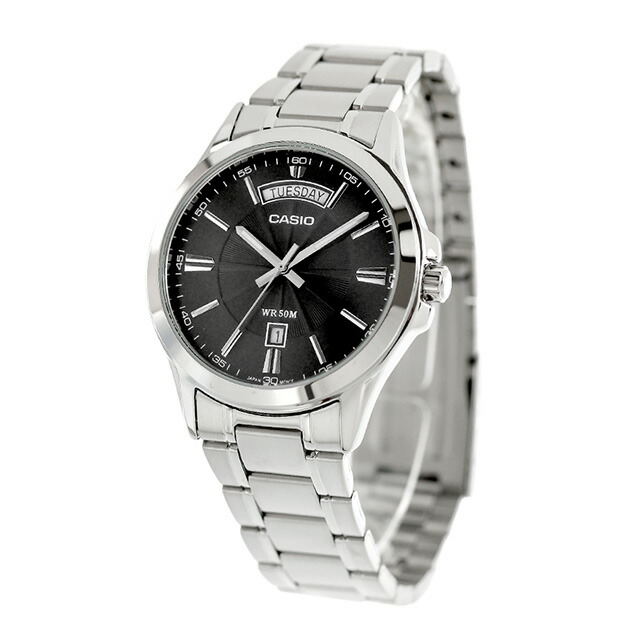 カシオ チープカシオ CASIO クォーツ 電池式 MTP-1381D-8AV スタンダード 海外モデル メンズ チプカシ 腕時計 シンプル ブランド カシオ casio アナログ ブラック 黒 おしゃれ 防水 小さい 軽い かわいい プレゼント 実用的 学生 受験生 受験用 試験用 受験対応