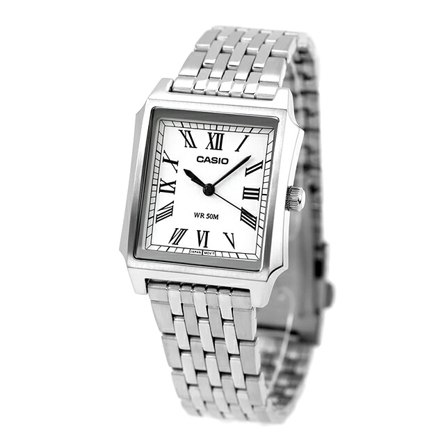 カシオ チープカシオ CASIO スタンダード クォーツ 電池式 MTP-B190D-7BV 海外モデル メンズ チプカシ 腕時計 ブランド アナログ ホワイト 白 おしゃれ 防水 小さい 軽い かわいい プレゼント 実用的