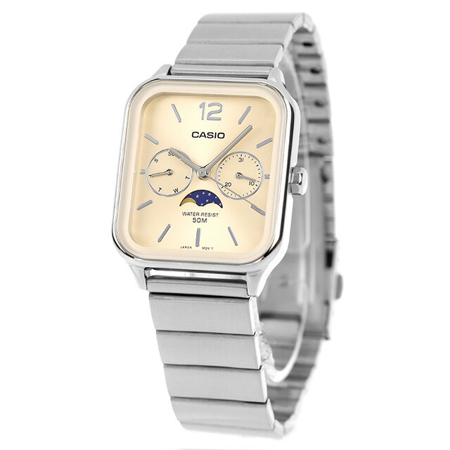 カシオ CASIO MTP-M305D-9AV スタンダード チプカシ ムーンフェイズ 海外モデル メンズ 腕時計 カシオ casio アナログ シャンパンゴールド ブランド おしゃれ 防水 小さい 軽い かっこいい プレゼント 男性 実用的