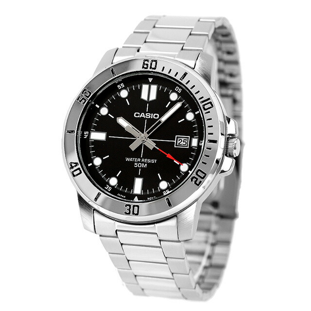 カシオ チープカシオ CASIO クォーツ 電池式 MTP-VD01D-1EV スタンダード 海外モデル メンズ チプカシ 腕時計 ブランド カシオ casio アナログ ブラック 黒 おしゃれ 防水 小さい 軽い かわいい プレゼント 実用的 学生