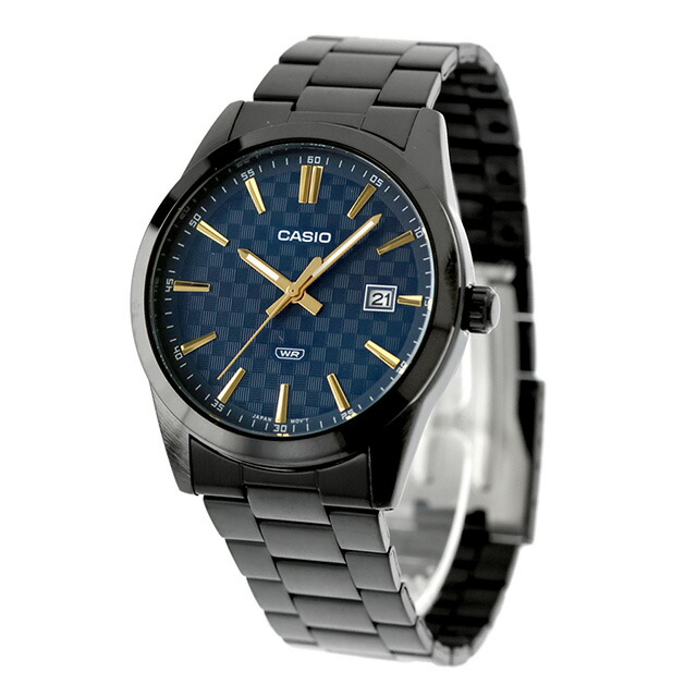 カシオ チープカシオ CASIO クォーツ 電池式 MTP-VD03B-2A スタンダード 海外モデル メンズ チプカシ 腕時計 シンプル ブランド カシオ casio アナログ ブラック 黒 おしゃれ 防水 小さい 軽い かわいい プレゼント 実用的 学生 受験生 受験用 試験用 受験対応