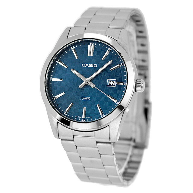 カシオ チープカシオ CASIO クォーツ 電池式 MTP-VD03D-2A2 スタンダード 海外モデル メンズ チプカシ 腕時計 シンプル ブランド カシオ casio アナログ ブルー おしゃれ 防水 小さい 軽い かわいい プレゼント 実用的 学生 受験生 受験用 試験用 受験対応