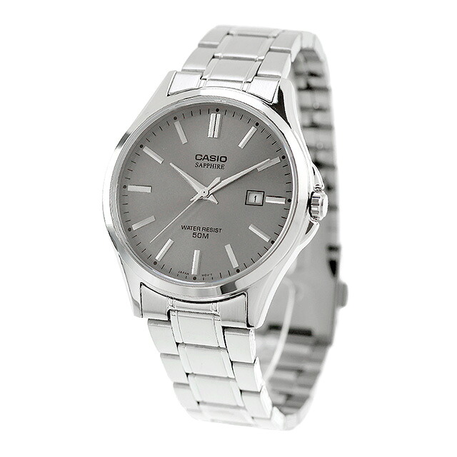 カシオ チープカシオ CASIO クォーツ 電池式 MTS-115D-8AV スタンダード 海外モデル メンズ チプカシ 腕時計 シンプル ブランド カシオ casio アナログ グレー おしゃれ 防水 小さい 軽い かわいい プレゼント 実用的 学生 受験生 受験用 試験用 受験対応
