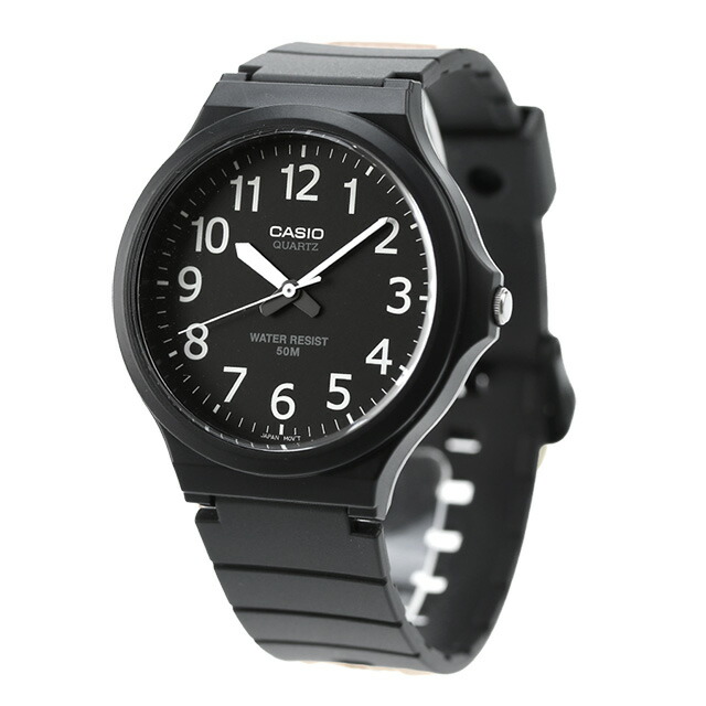 カシオ CASIO MW-240-1BV チプカシ 海外モデル メンズ 腕時計 カシオ casio アナログ ブラック 黒 ブランド おしゃれ 防水 小さい 軽い かっこいい プレゼント 男性 実用的