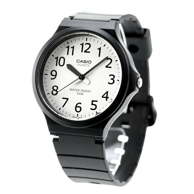 カシオ CASIO MW-240-7BV チプカシ 海外モデル メンズ 腕時計 カシオ casio アナログ ホワイト ブラック 黒 ブランド おしゃれ 防水 小さい 軽い かっこいい プレゼント 男性 実用的