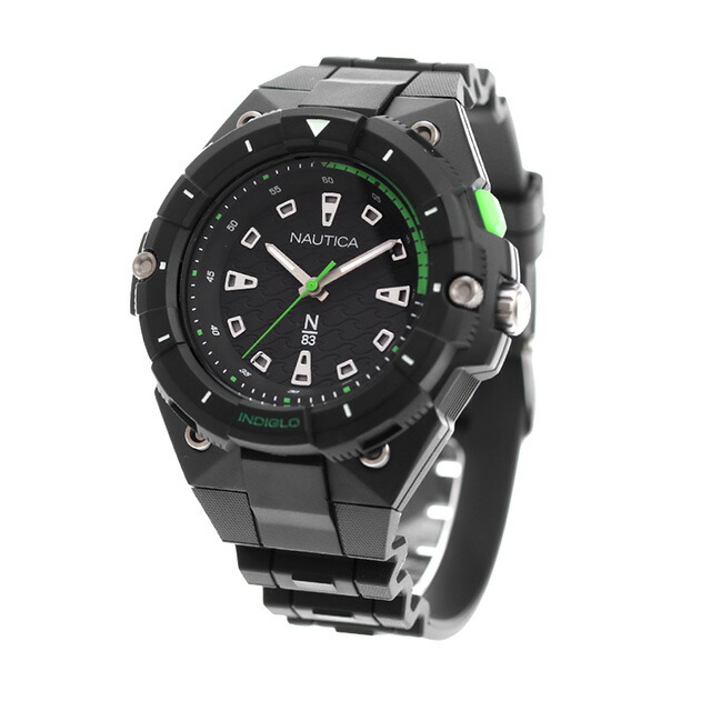 ノーティカ コロナドベイ クオーツ 腕時計 メンズ NAUTICA NAPCNS404 アナログ ブラック 黒 ブランド おしゃれ 防水 プレゼント 男性 実用的