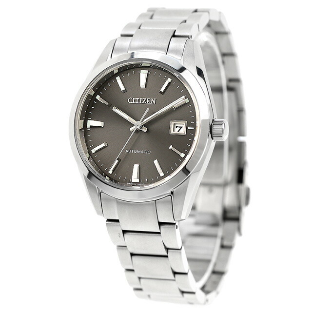 シチズン コレクション 自動巻き 腕時計 メンズ CITIZEN COLLECTION NB1050-59H アナログ グレー 日本製 ブランド おしゃれ 防水 プレゼント 男性 実用的