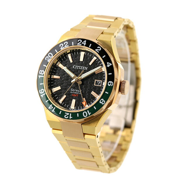 シチズン シリーズ8 880 メカニカル 自動巻き 腕時計 ブランド メンズ CITIZEN Series 8 NB6033-51E アナログ ブラック ゴールド ピンクゴールド 黒 日本製 高級 おしゃれ 防水 文字盤 大きい プレゼント 男性 実用的