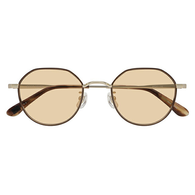 ナノユニバース サングラス メンズ レディース ブランド NANO universe フレーム素材／ニッケル合金 NUS-125-2 フレームカラー シャーリングゴールド ブラウン レンズカラー ブラウンオレンジ 小物